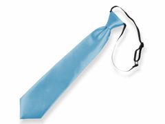 SOONRICH Dětská kravata světlá modrá- délka 30 cm