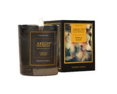 Areon Vonná svíčka AREON SCENTED CANDLE - Vanilla Black