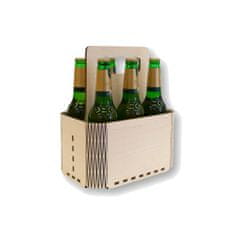 Orlimex Nosič 6 ks pivních láhví/plechovek „oblý“ 