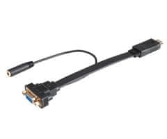 Akasa - HDMI na VGA s audio konektorem