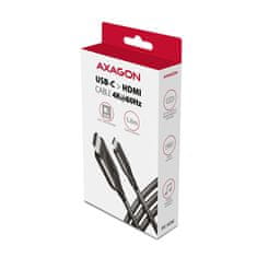 AXAGON RVC-HI2MC, USB-C -> HDMI 2.0a redukce / kabel 1.8m, 4K/60Hz HDR10