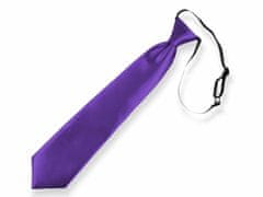 SOONRICH Dětská kravata fialová - délka 30 cm