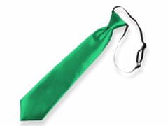 SOONRICH Dětská kravata zelená - délka 30 cm