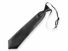 SOONRICH Dětská kravata černá - délka 30 cm