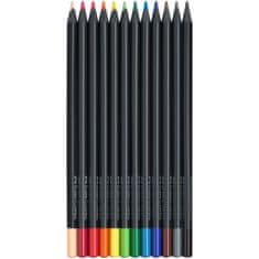 Faber-Castell Pastelky Black Edition set 12 barevné