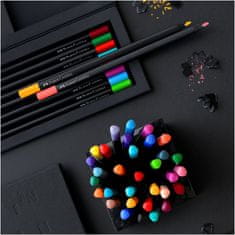 Faber-Castell Pastelky Black Edition set 24 barevné