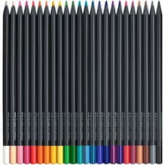 Faber-Castell Pastelky Black Edition set 24 barevné