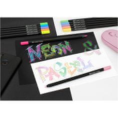 Faber-Castell Pastelky Black Edition set pastelové + neonové