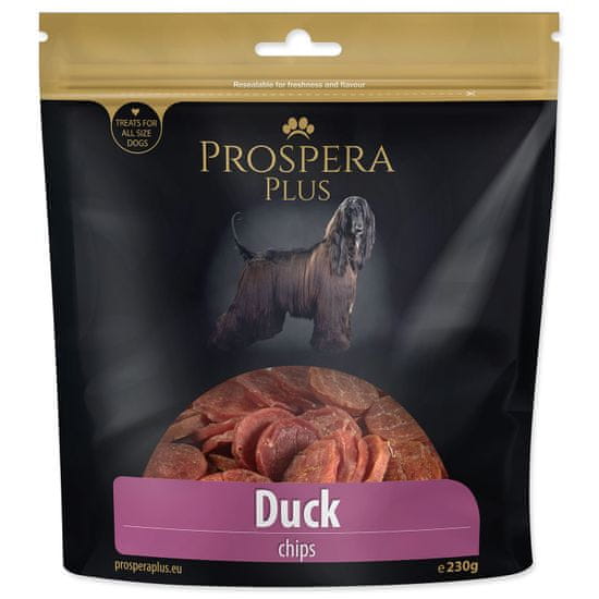 PROSPERA PLUS Pochoutka Plus kolečka z kachního masa 230 g