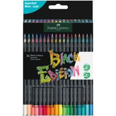 Faber-Castell Pastelky Black Edition set 36 barevné