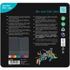 Faber-Castell Pastelky Black Edition plech 24 barevné set