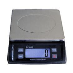 OEM SF-802 digitální balíková váha do 30kg / 1g černá