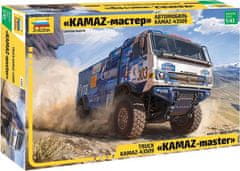 Zvezda KAMAZ Rallye truck, Model kit auto 43005, 1/43