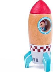 Bigjigs Toys Dřevěná raketa