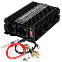 tectake Měnič napětí Invertor 12V na 230V 1000W 2000W