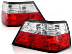 TUNING TEC  Zadní světla MERCEDES W124 E-KLASA 01.85-06.95 červeno-bílé