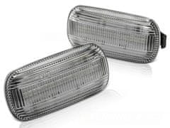 TUNING TEC  Boční blinkry LED AUDI A4 (B6) 2001 - 2004 bílé LED