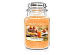 Decor By Glassor Vonná svíčka Yankee Candle FARM FRESH PEACH classic velký