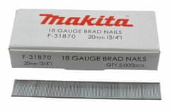 shumee MAKITA PINS 18GA 1,0x20mm / 5000 ks.