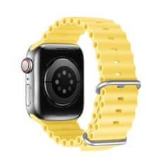 Dux Ducis Strap řemínek na Apple Watch 42/44/45mm, yellow