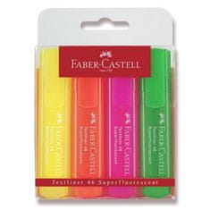 Faber-Castell Zvýrazňovač Faber -CastellTextliner 1546 4 ks