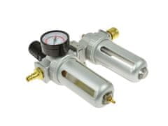 GEKO Regulátor tlaku s filtrem, manometrem a přim. oleje 1/2" G03161