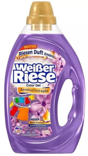 Weißer Riese Weißer Riese Color Gel, vůně. India Jasmin & Rosewood, 50 pracích dávek, 2,5 l