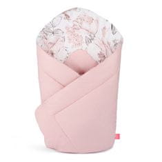 BabyBoom Baby Swaddling Cone Bavlna Oboustranná Wild Rose / Růžová Pudrově Růžová