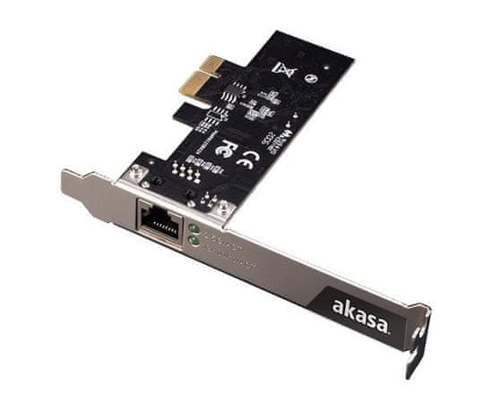 Akasa 2.5 Gigabit PCIe síťová karta