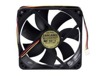 Gembird 120 mm PC case fan, sleeve bearing