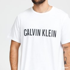 Calvin Klein Pánské tričko NM1959E 100 bílá - Calvin Klein bílá XL