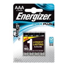 Energizer Baterie Max Plus LR03/4ks mikrotužky