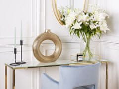 Beliani Kovová dekorativní váza 40 cm zlatá COMAL