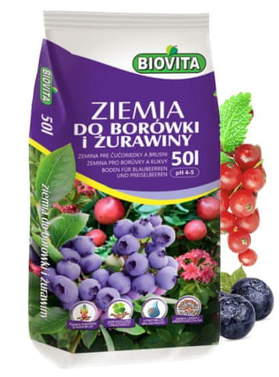 BioVita Půda pro borůvky a brusinky 50 l