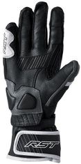 RST rukavice FULCRUM CE 3179 černo-bílo-zelené 11/XL