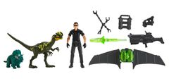 Mattel Jurassic World Ian Malcolm s dinosaury a doplňky HLN18