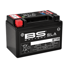 BS-BATTERY V továrně aktivovaný akumulátor BTX9 (FA) (YTX9 (FA)) SLA