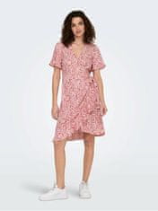 ONLY Dámské šaty ONLOLIVIA Regular Fit 15206407 Rose Smoke TANYA FLOWER (Velikost 40)