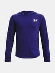 Under Armour Mikina UA Rival Terry Hoodie-BLU YMD