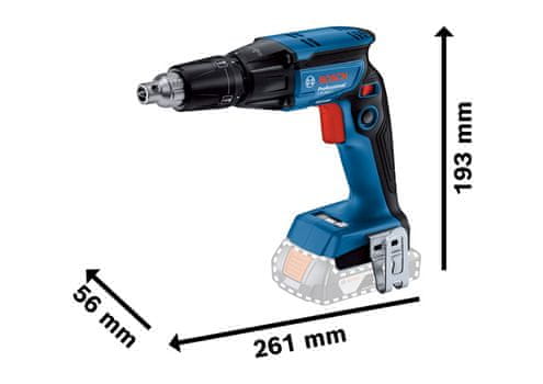 BOSCH Professional sádrokartonářský šroubovák GTB 185-LI (0.601.9K7.020)