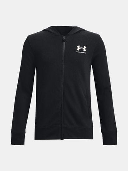 Under Armour Mikina UA Rival Terry FZ Hoodie-BLK