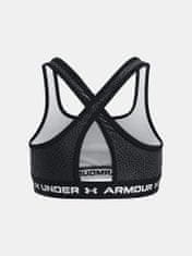 Under Armour Podprsenka G Crossback Mid Printed-BLK YXL