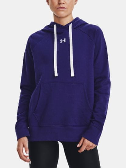 Under Armour Mikina Rival Fleece HB Hoodie-BLU