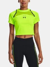 Under Armour Tričko UA Run Anywhere Crop SS-GRN XL