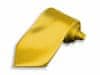 Kravata zlatá - šířka 10 cm