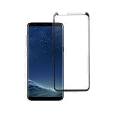 MobilMajak Tvrzené / ochranné sklo Samsung Galaxy S8 černé - Blue Star (full glue with frame/small size)