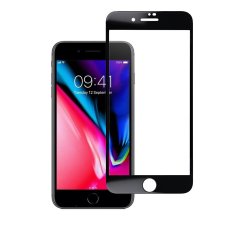 MobilMajak Tvrzené / ochranné sklo Apple iPhone 8 Plus černé - Blue Star 3D