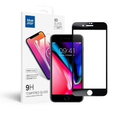 MobilMajak Tvrzené / ochranné sklo Apple iPhone 8 Plus černé - Blue Star 3D