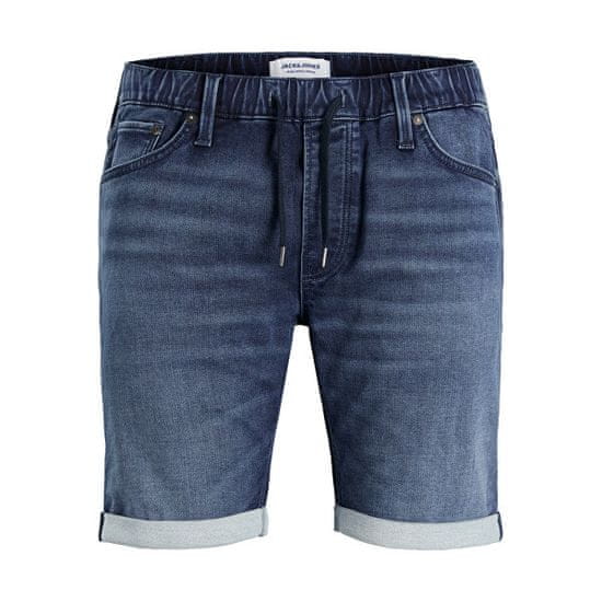 Jack&Jones Pánské kraťasy JJIRICK Regular Fit 12223988 Blue Denim