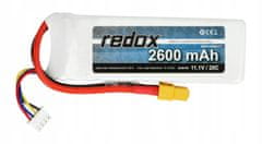 REDOX LiPo pack Redox baterie 2600 mAh 11,1V 20C